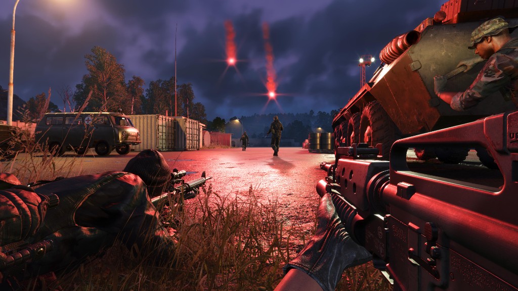 Red Flare Arma Reforger community website template