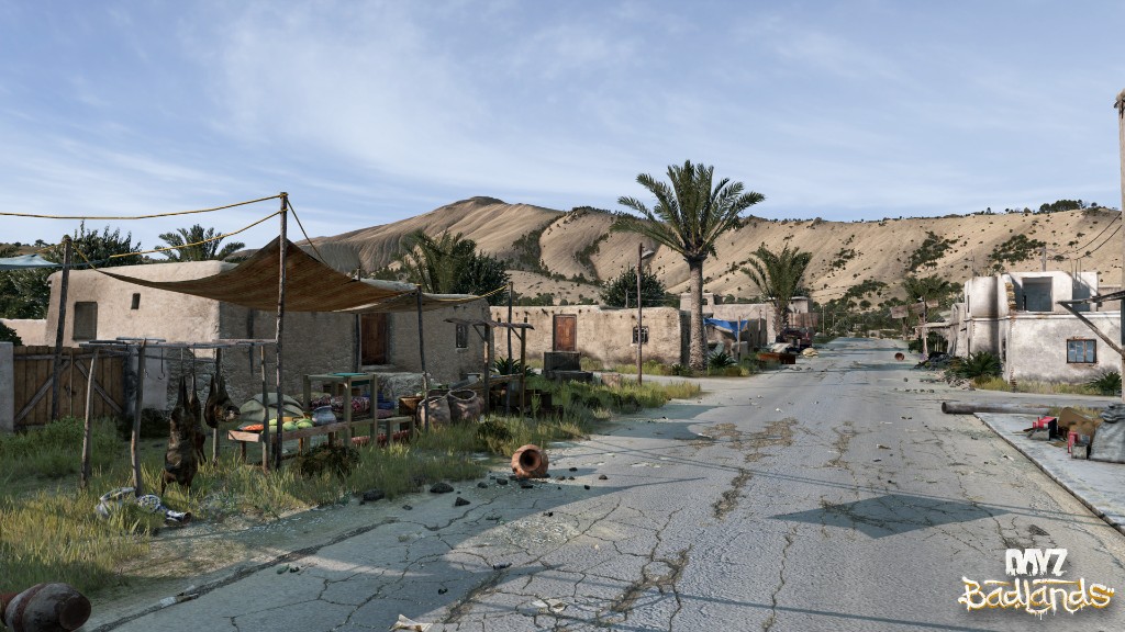A DayZ survivor watching the sun set